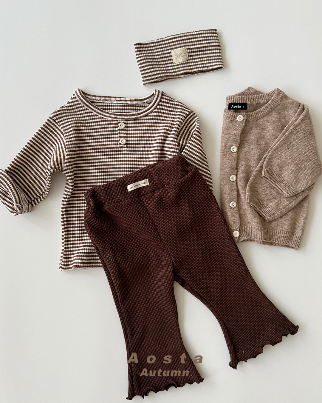 ［Aosta］Knit Cashmere Cardigan