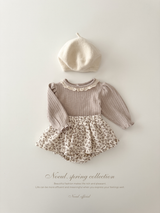 Leaf frill cancan skirt