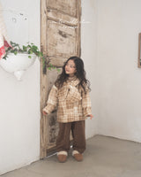 ［anggo］Financier check jacket