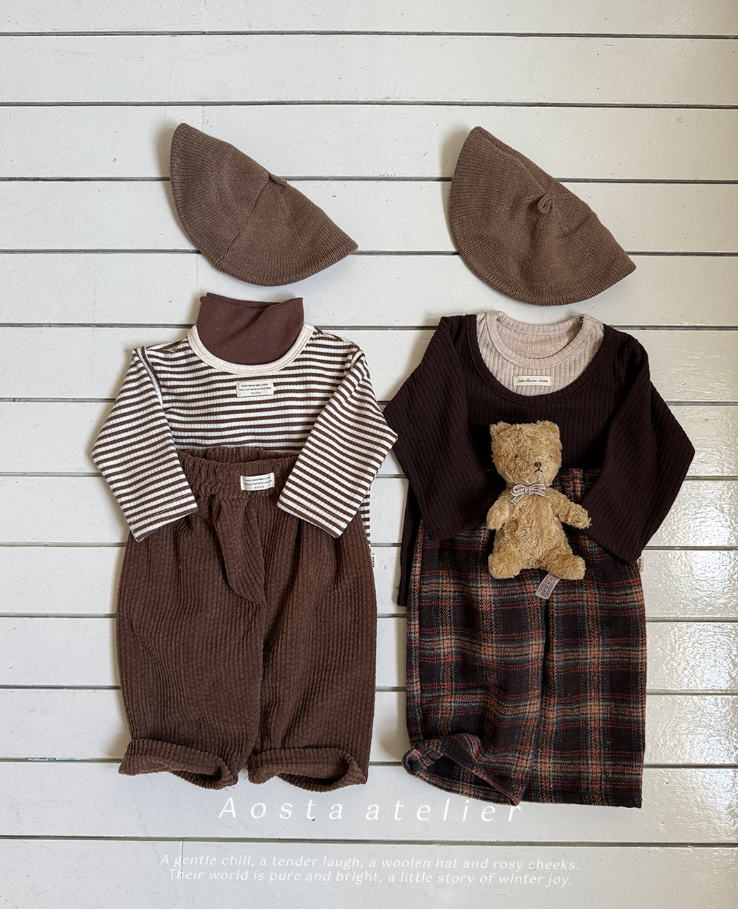 ［Aosta］Fake turtleneck