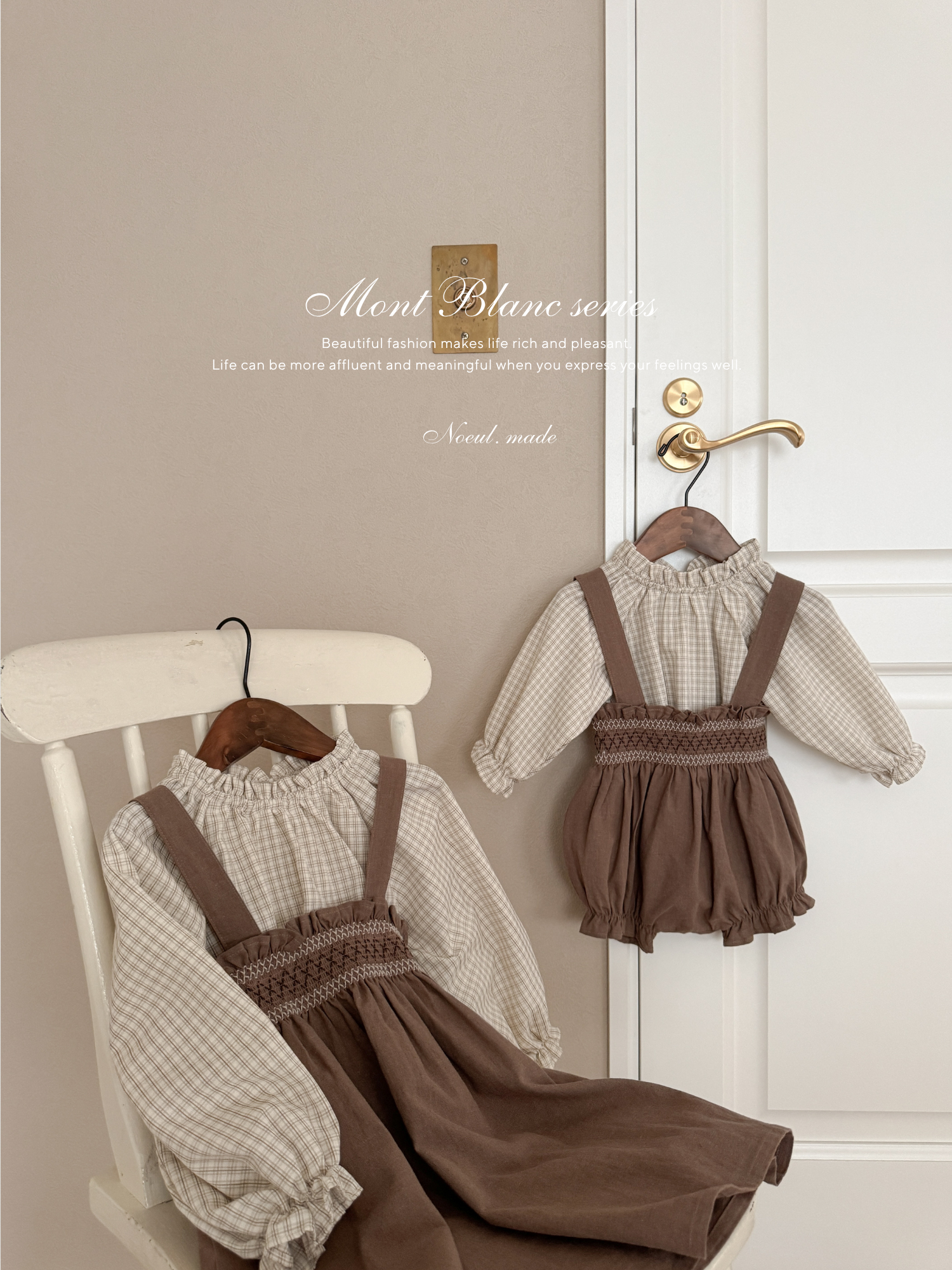 *Noeul.made* Mont Blanc blouse