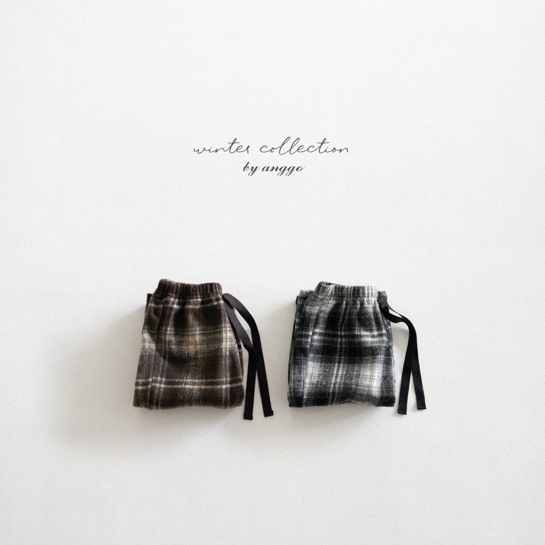 ［anggo］Chex pants
