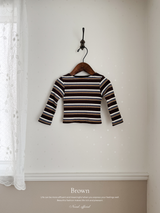 Multi stripe tee