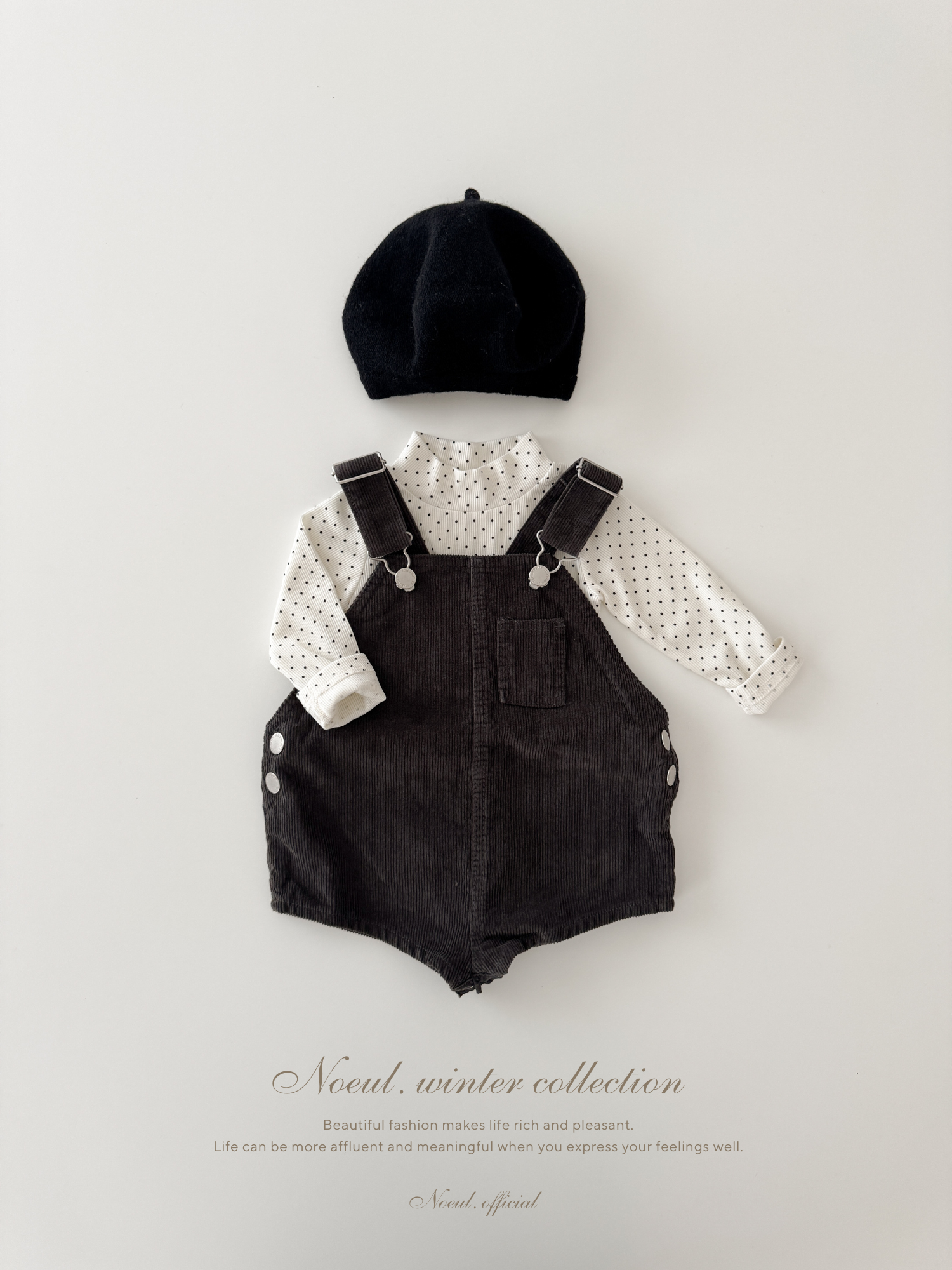 Dot bebe halfneck tops