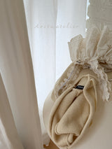 ［Aosta］Lace Cancan Blouse