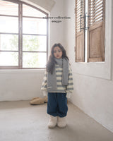 ［anggo］Pretzel stripe tops