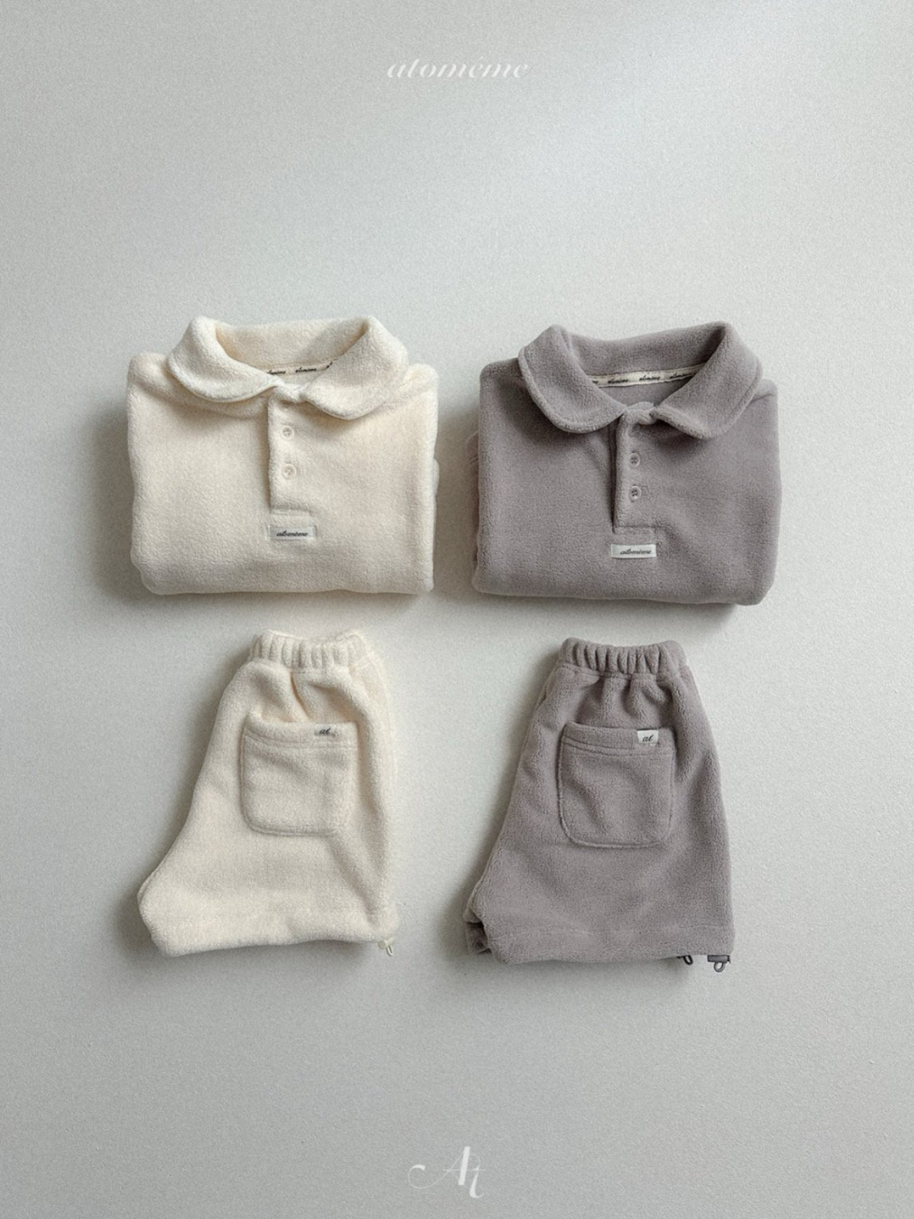 [atomeme] Snow Collar Tops