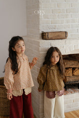 [OREN] Rivka frill blouse