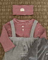 ［Aosta］Cookie Stripe Tee