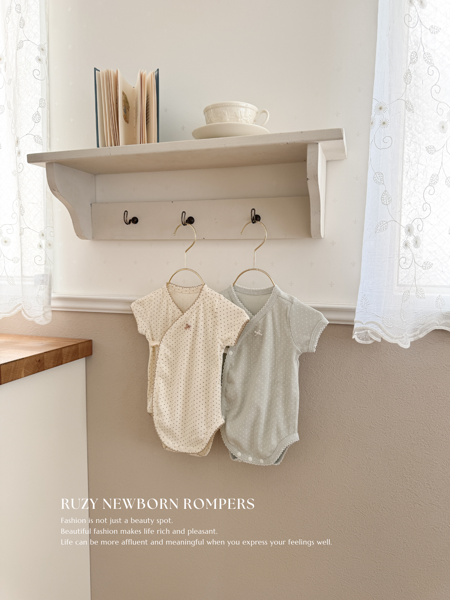 Ruzy newborn rompers