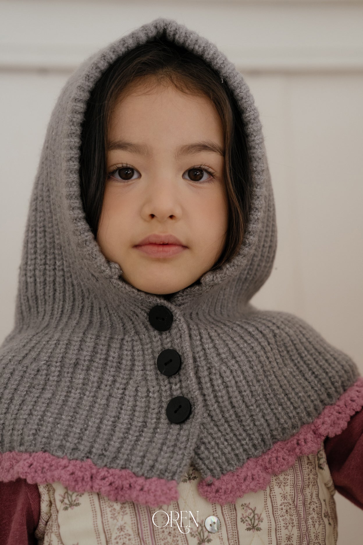 [OREN] Coloralion cape balaclava(kids&adult)