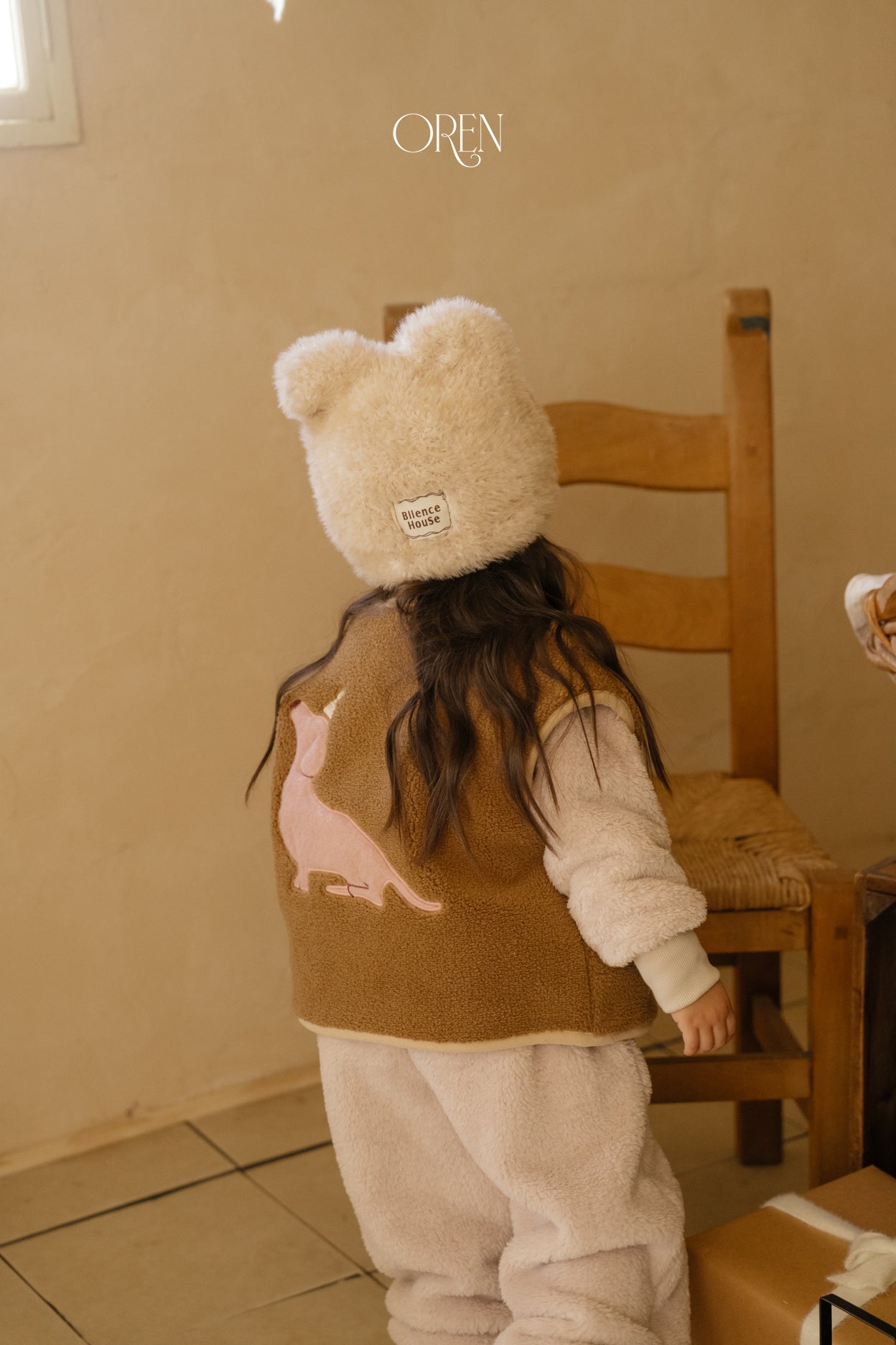 [OREN] Cat fur beanie