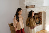 [OREN] Rivka frill blouse