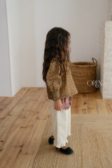 [OREN] Naomi frill corduroy pants