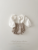 Ray lace collar blouse