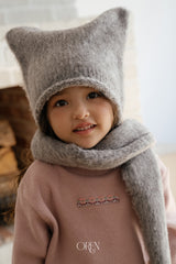 [OREN] Cat muffler beanie