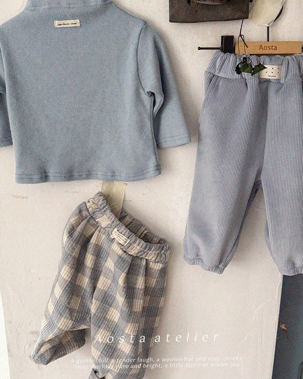 ［Aosta］Warm pants