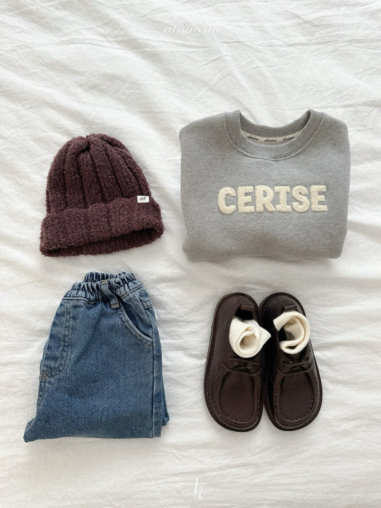 [atomeme] Creamy Beanie