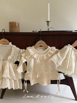 ［Aosta］Lace Olivia Vest