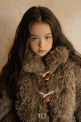 [OREN] Berni toggle fur jacket