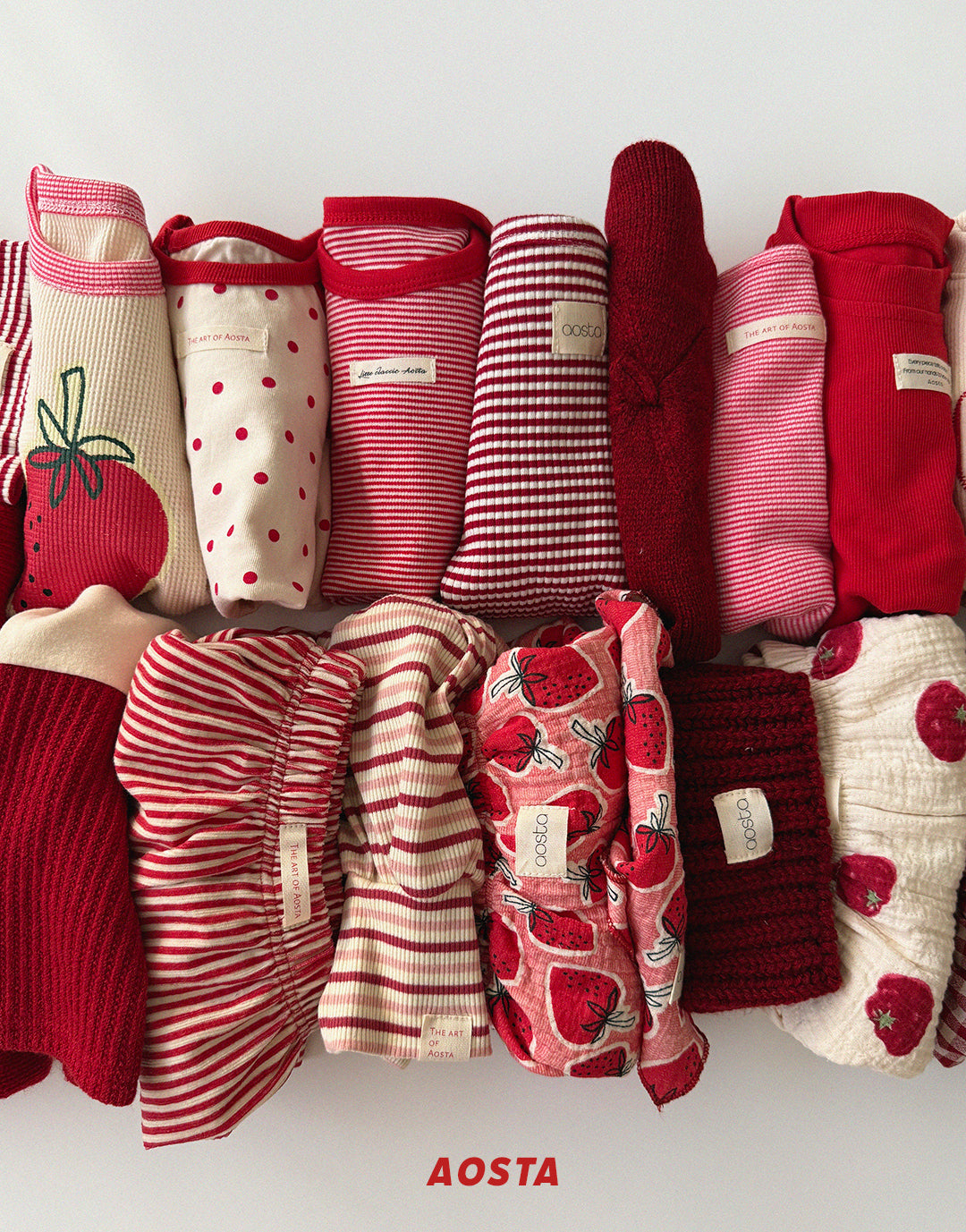［Aosta］Strawberry Pants
