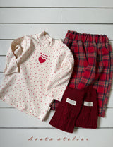 ［Aosta］Check pants