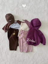 ［Lala land］Beans hood zip up