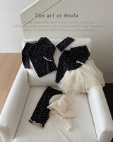 ［Aosta］Lace Jenny Open Vest