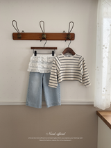 Signature denim pants