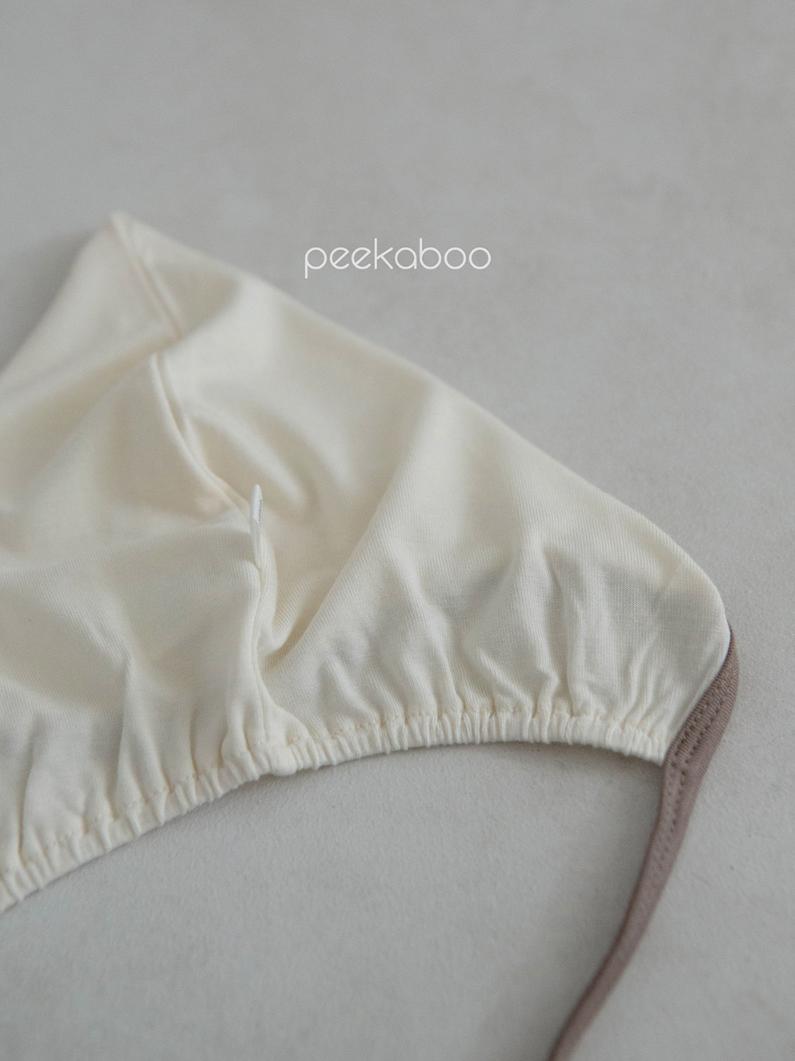 ［peekaboo］Latte bonnet
