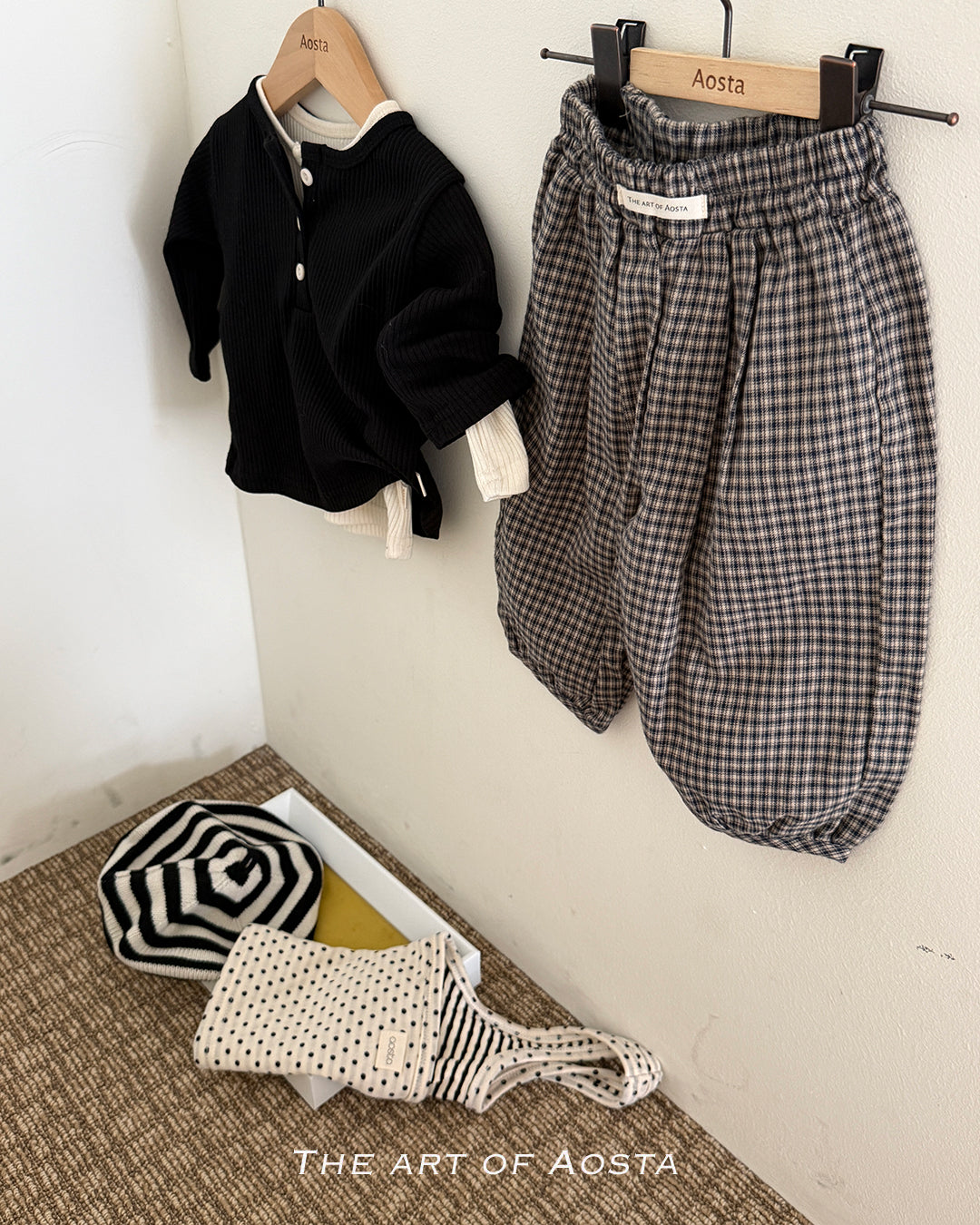 ［Aosta］Mocha Balloon Pants