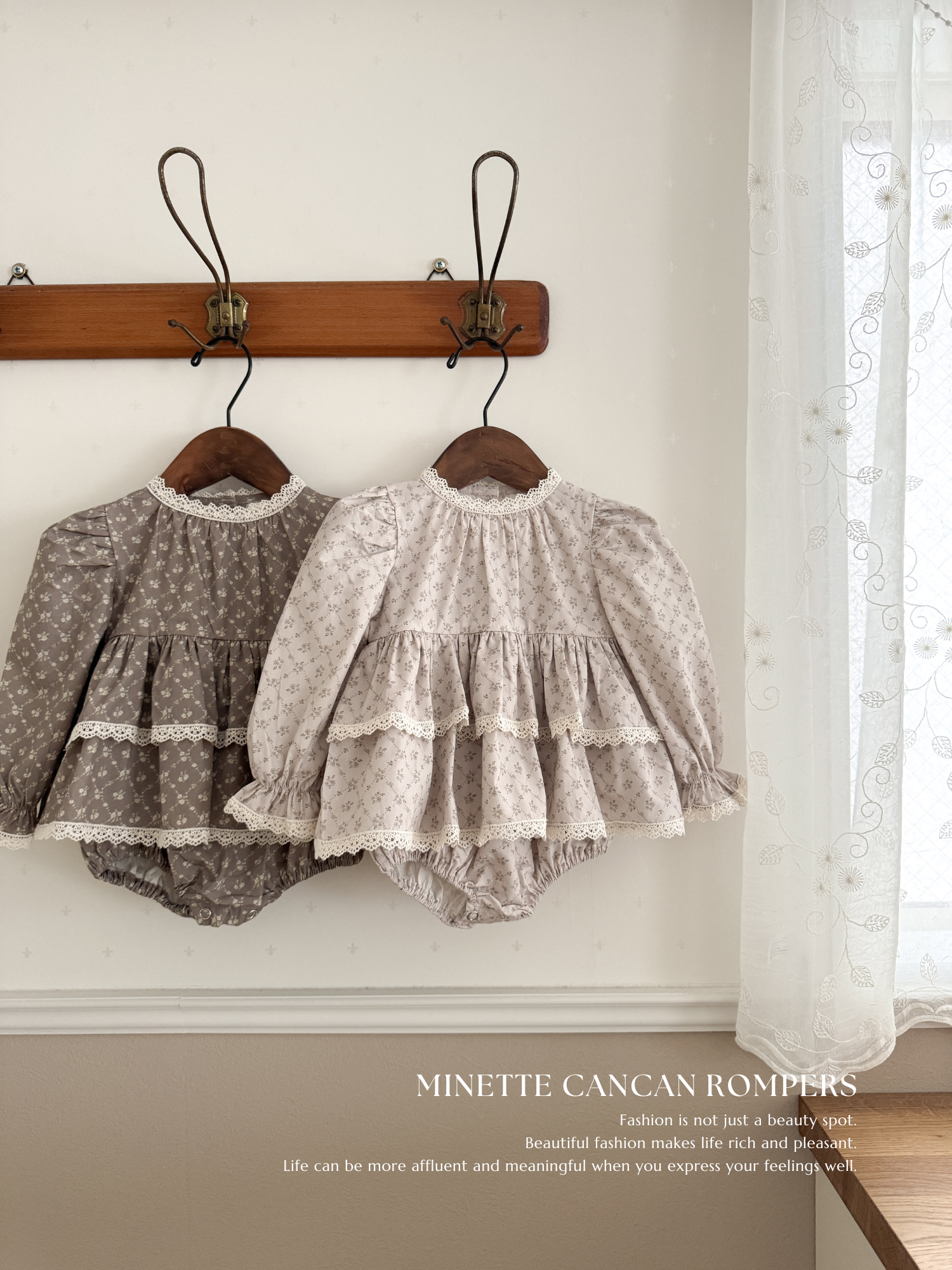 Minette cancan rompers