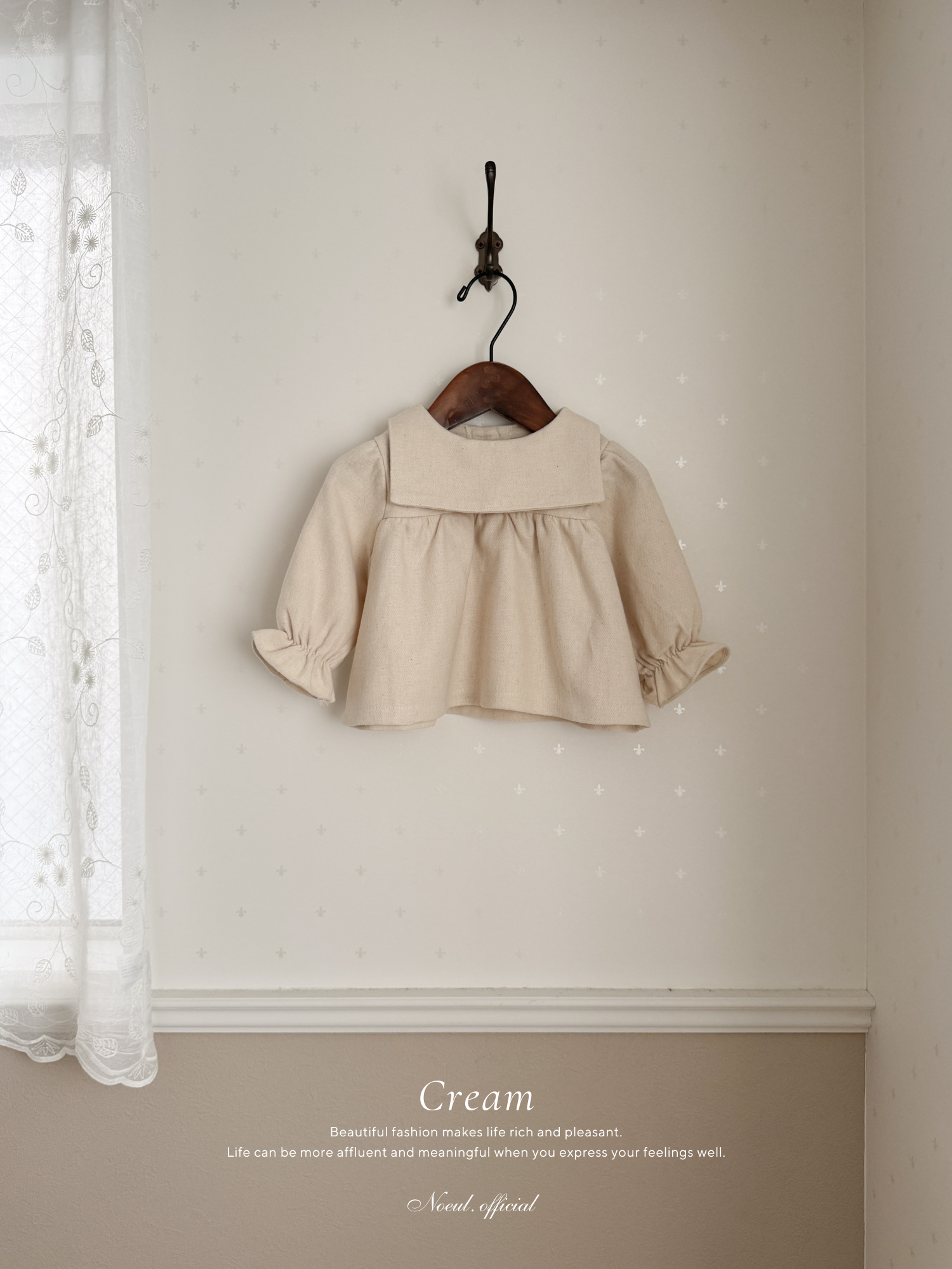 Morgan sailor collar blouse