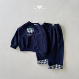 ［Lala land］Check roll up pants