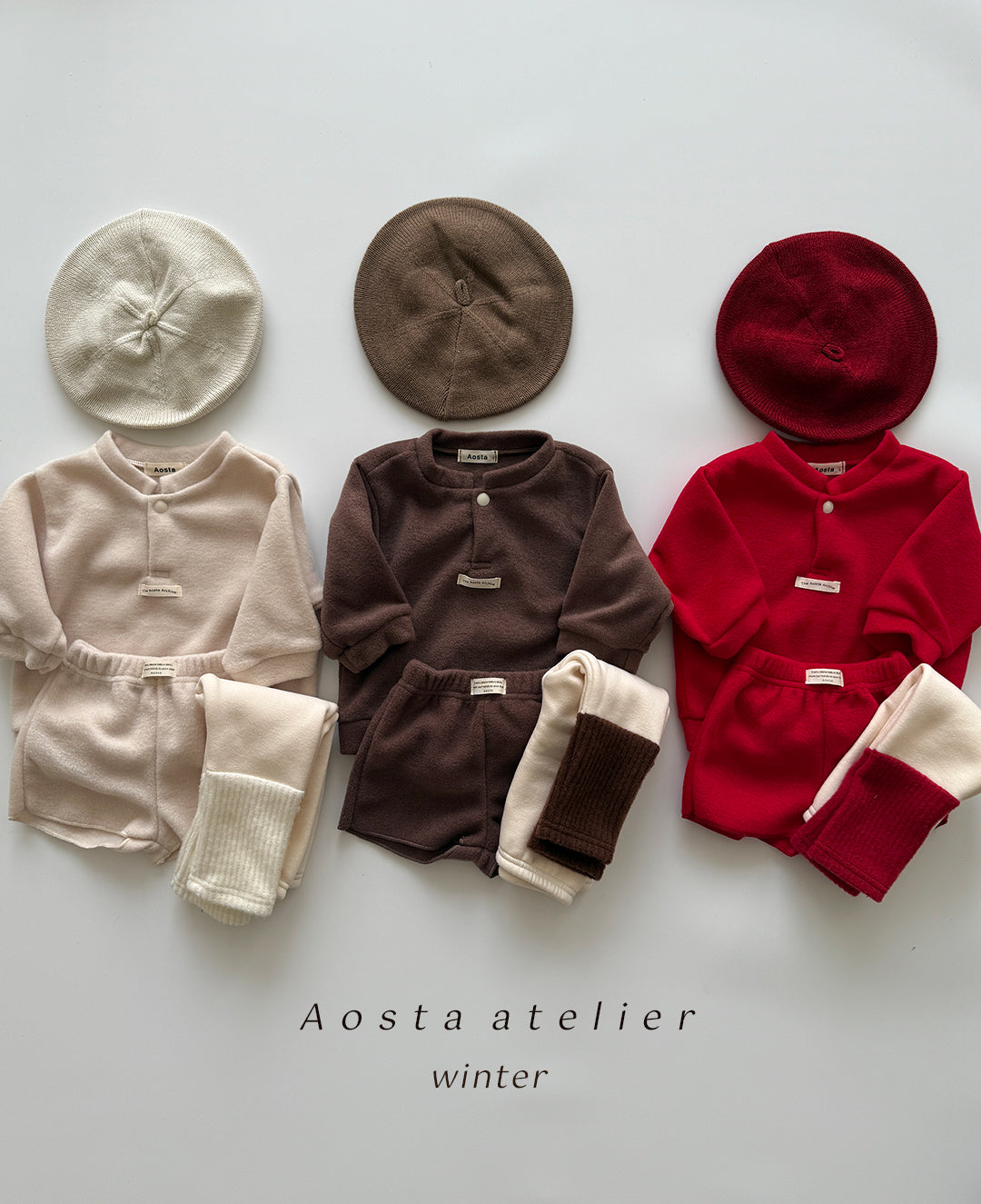 ［Aosta］Warmer leggings