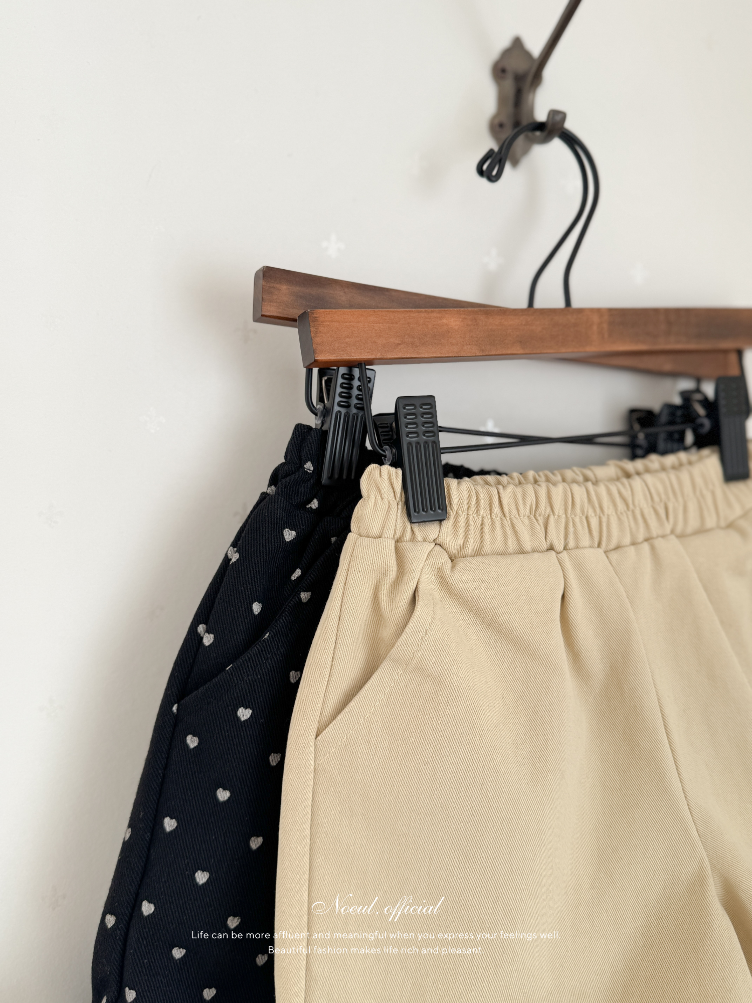 Frill short pants