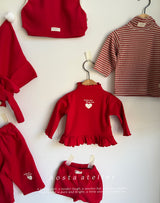 ［Aosta］Wool turtleneck tee