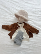 [atomeme] Ours Embroidery Tee