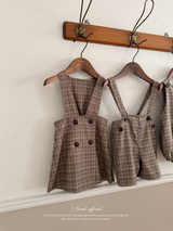 Rommy check one-piece