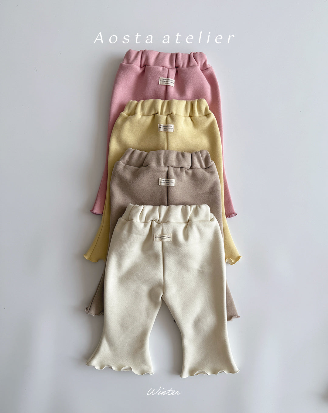 ［Aosta］Jelly pants