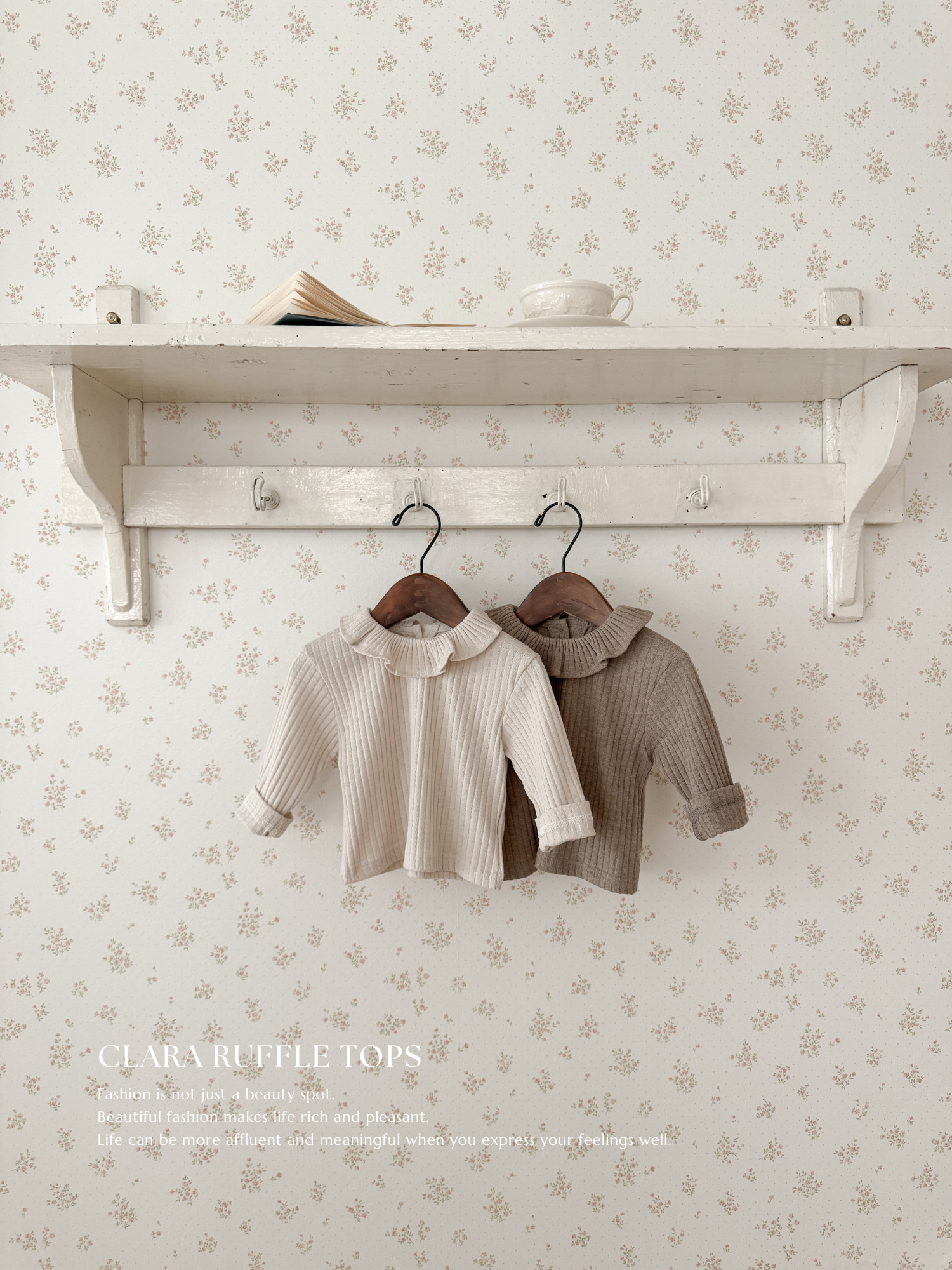 Clara ruffle tops