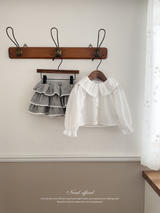 Fresh lace collar blouse