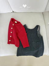 ［Lala land］Heart pocket pants