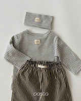 ［Aosta］Cookie Stripe Headband