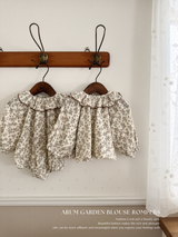 Arum garden blouse
