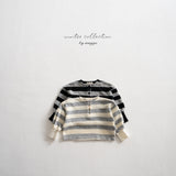 ［anggo］Pretzel stripe tops
