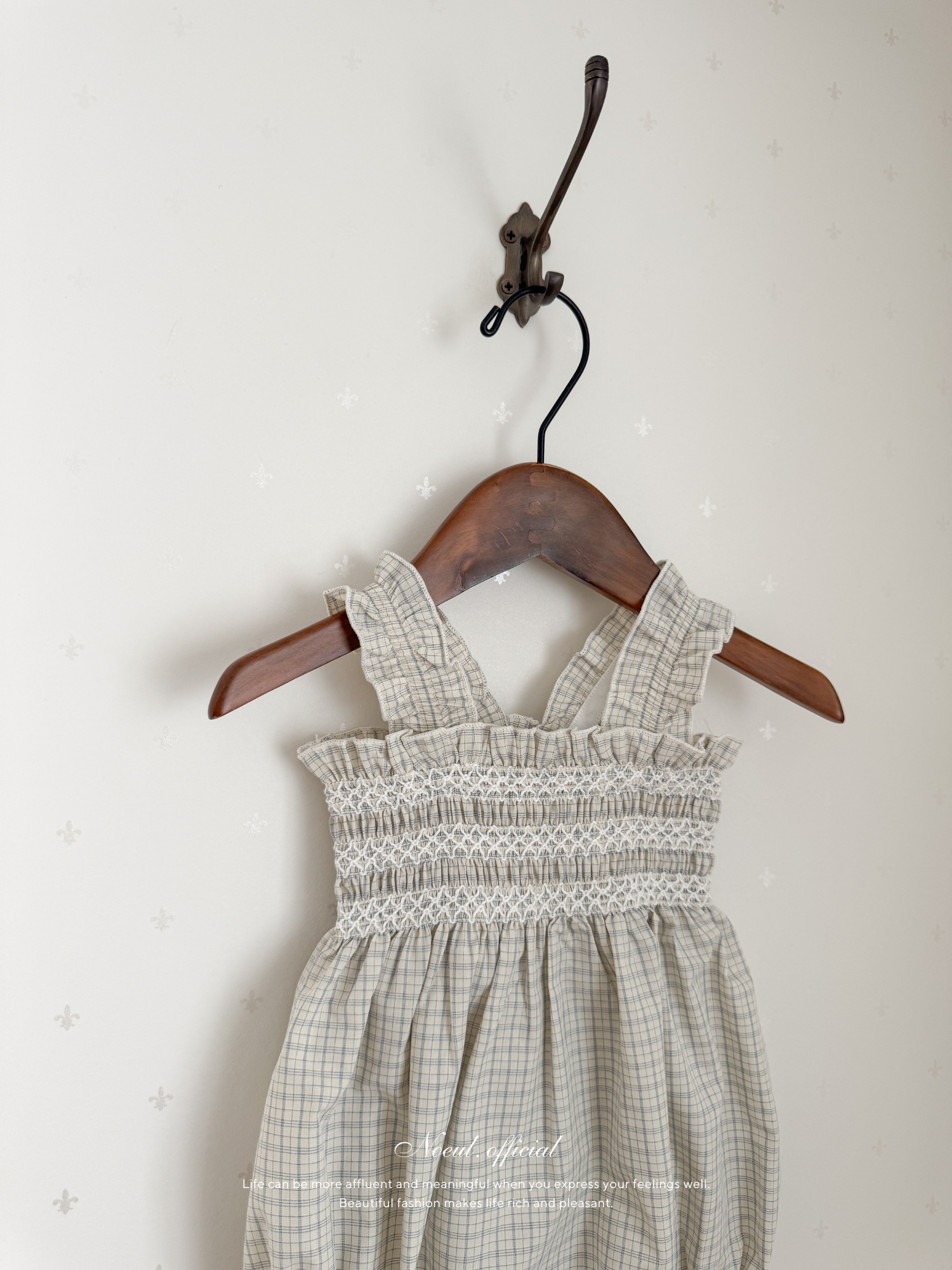 Lilly smock rompers