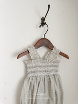 Lilly smock rompers
