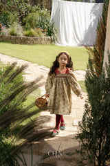 [OREN] Bonjour square collar dress