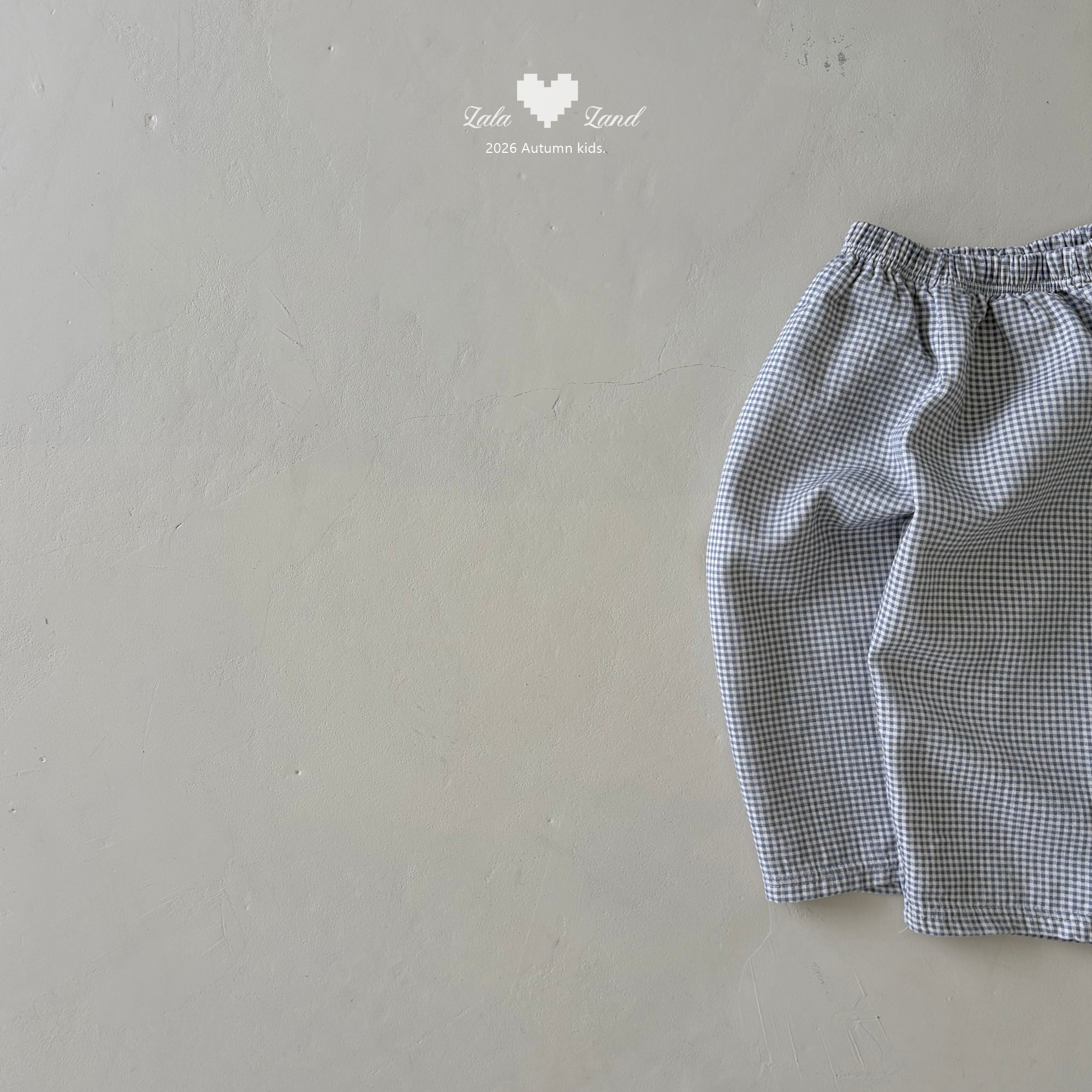 ［Lala land］Lits check pants